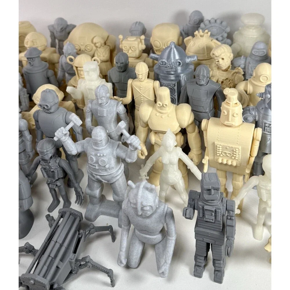 Outer Space Toy Robots Big Lot Of 73 Toy Robots Space 1950s Science Fiction Wow
